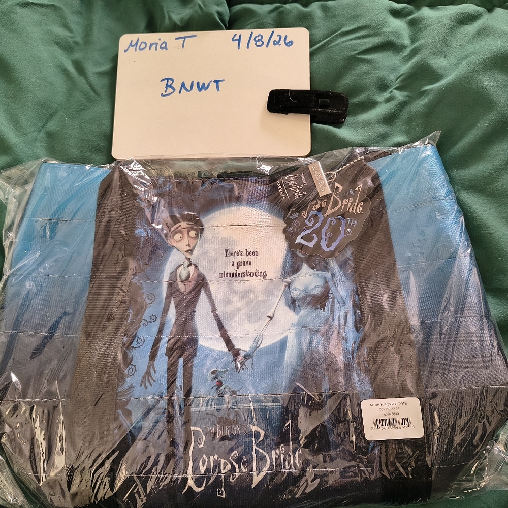 Harvey's Corpse Bride Poster Tote